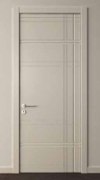 Classic white Flush interior wood door  From China