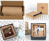 Kraft Paper Bubble Package Protection Perfect Unpacking Eco-Friendly Cushion Kraft Wrap Custom Packaging Protective Recyclable Paper Bubble