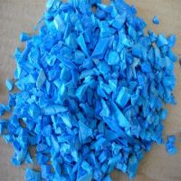 HDPE Drum Regrind plastic scrap/HDPE blue regrind natural Industrial Waste Bottle or Packaging 