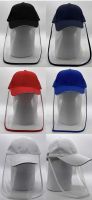 High Quality Wholesale Cotton Baseball Cap with  Face Shield 