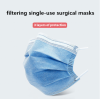 Surgical disposable Mask Anti-virus Dust Proof Face Masks 3 Layers Non-woven Mask