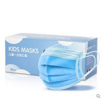 3 Layer Disposable Non-medical Children Mask Anti-Dust Kids Mask Baby Breathable Earloop Face Mask