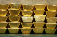 gold bars, gold dust, gold nuggets