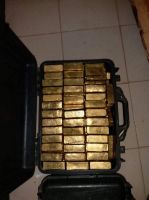 gold bars, gold dust, gold nuggets