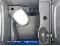 WEN STEEL-portable toilet, portable WC, portable restroom, movable toi From China