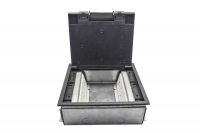 Large Capacity Dark Blue Open Type Floor Box