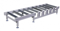 Non-Power Roller Conveyor Metalwork Fabrication Stainless Steel Customized Fabrication