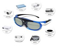 Active Shutter 3D Glasses with 2.4GHZ RF Rechargeable