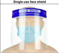 FACE SHIELD SINGLE USE