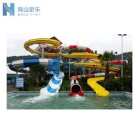 Hot Sale Spiral Slide In The Water Park With TUV Certificate