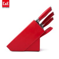 6pcs stainless steel kitchen knife set 