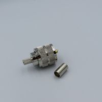 RF coaxial UHF male crimp connector for RG58 cable