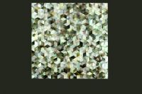 Black Diamond Design Shell Mosaic Tiles MSW1014