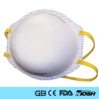 Makrite NIOSH N95 Flanged Edge N95 Respirator Disposable Fold Face Mask