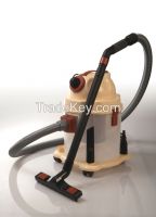 Vacuum cleaner with paper bags and blowing function
