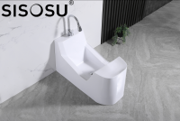 Intergrated Wudu Basin With Big Seat