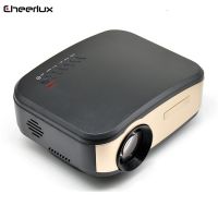 Cheerlux Mini wifi projector C6 video projector with 1500 lumens 1080p supported HD projector From China