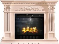 Built-in fireplace