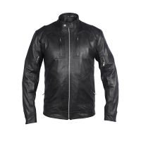 Mens cow hide leather jacket