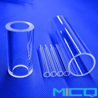 Laboratory Heat Resistence Fused Quartz Glass Tube