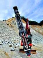 Korean Rock Drill Attachment for excavators - SungHyun ENG Earth Drill attachment