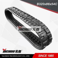 Loader rubber track B320X86X54C carriage track Yachoo OEM