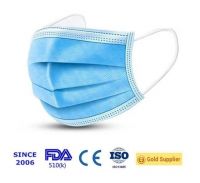 Wholesale Of Disposable 3ply Protective Face Mask With Earloop And Meltblown Filter Manufacturer