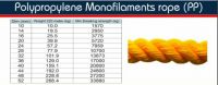 4 Strands Polyethylene Mono-filament Rope