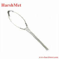 304 Stainless Steel Wire Mesh Cable Socks, Wire Mesh Cable Grip From China