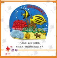 soft PVC rubber souvenir fridge magnet customized From China