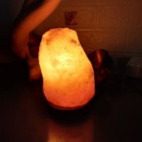 natural salt crystal lamp himalayan salt lamp night light From China
