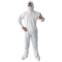 Wholesale Overall Suit Chemical Hazard Protection Coverall Hazmat Suits Protection Hazmat Suit