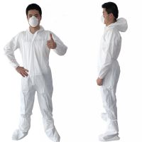 Wholesale Overall Suit Chemical Hazard Protection Coverall Hazmat Suits Protection Hazmat Suit