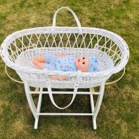 Wicker Basket With Dress