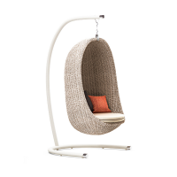 Arvabil Handmade Wicker Nest Egg Swing for Home and Garden, Prime Design 