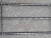 Slab mesh reinforcement for footing slab, beam and piers