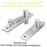 Stainless Steel Pivot Door Hinge Heavy Duty Rotation Hinge for Wooden Doors 360 degree Shaft Hidden Hinge