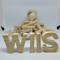 Custom Wood Lettering From Indonesia