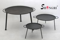 Three-legged Iron Frying Pan