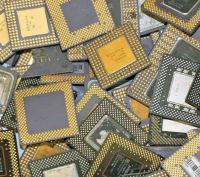 CHEAP CPU CERAMIC PROCESSOR SCRAP WITH GOLD PINS cheap SALE