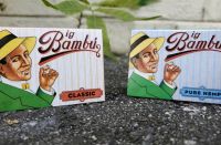 BIG BAMBU ROLLING PAPER CIGARETTE PAPER FOR SMOKING 50 BOOKLETS A BOX SIZE