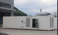 diesel generating set 1500kva/1200kw, 50hz/60hz, with engine KTA50-GS8, 40HQ containerized type