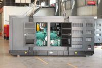 generator set 800kva/640kw, 50hz/60hz, with engine KTA38-G2B, soundproof canopy type