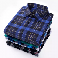 Hight Quality Men Checkered Shirts