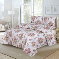 Queen Size Printed Bedsheet with Pillow Cases