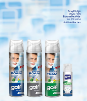 Golf Shaving Foam With Aloe Vera 200ml