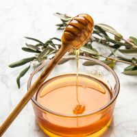 olive wood honey wand