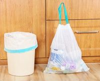 HIGH QUALITY DRAWSTRING GARBAGE BAGS ON ROLL FROM HANPAK JSC