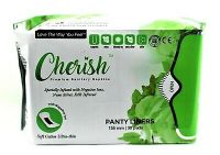 (30 Pads) Cherish Premium Sanitary Napkins PANTY LINERS - Chemical/Dioxin Free