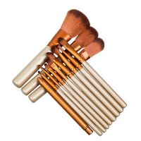 12Pcs Pro Kabuki Makeup Brushes Set Foundation Powder Eyeshadow Blending Brush